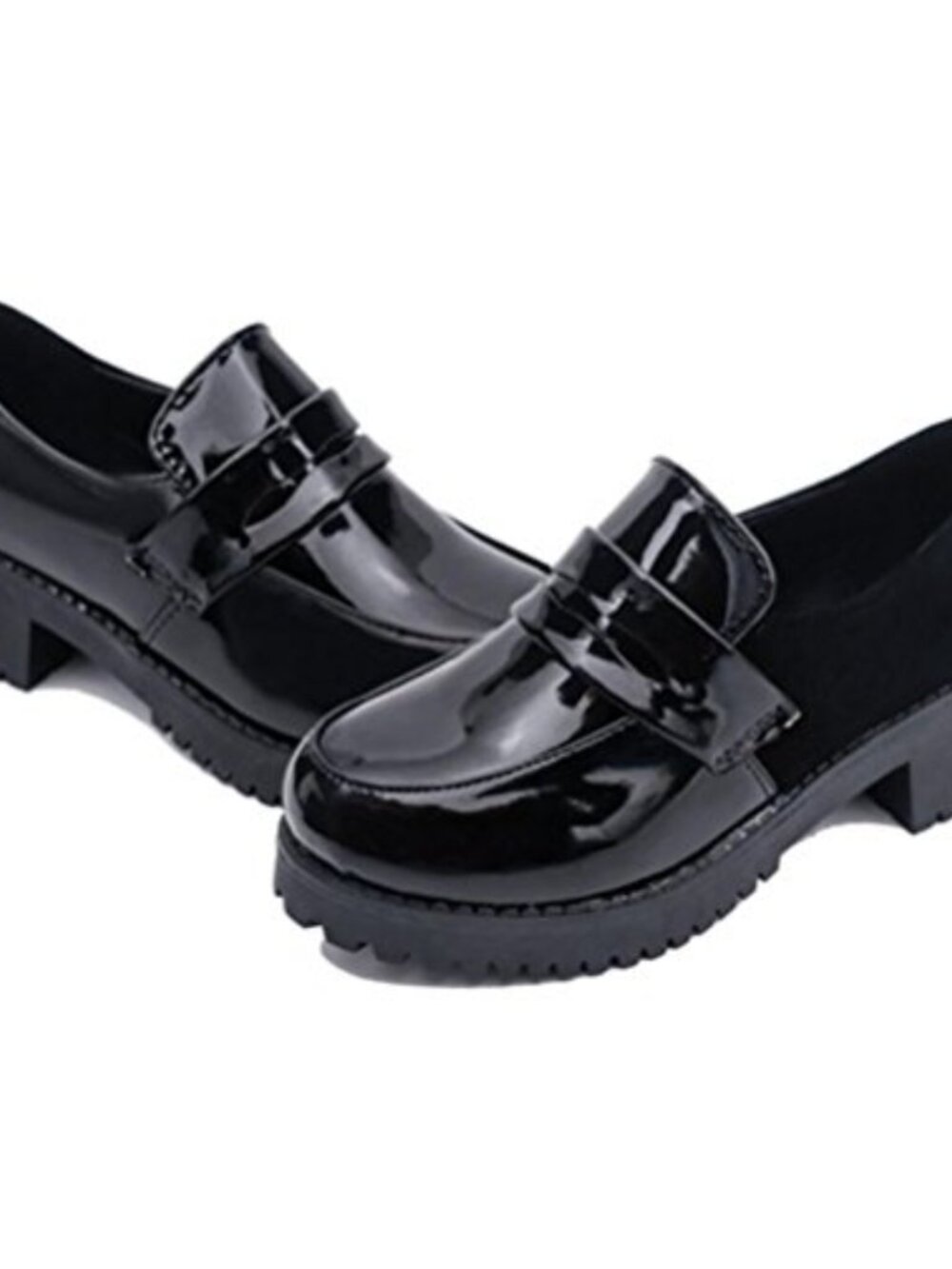 Women's Loafer Shoes Low Top Japanese Students Maid Uniform Dress Oxford Shoes